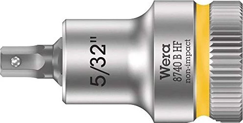 Wera 8740 B HF Zyklop Innensechskant Steckschlüssel 3/8" zöllig, 5/32"x35mm