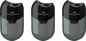 Faber-Castell Dosenanspitzer 2-fach schwarz