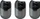 Faber-Castell Dosenanspitzer 2-fach schwarz (183500)