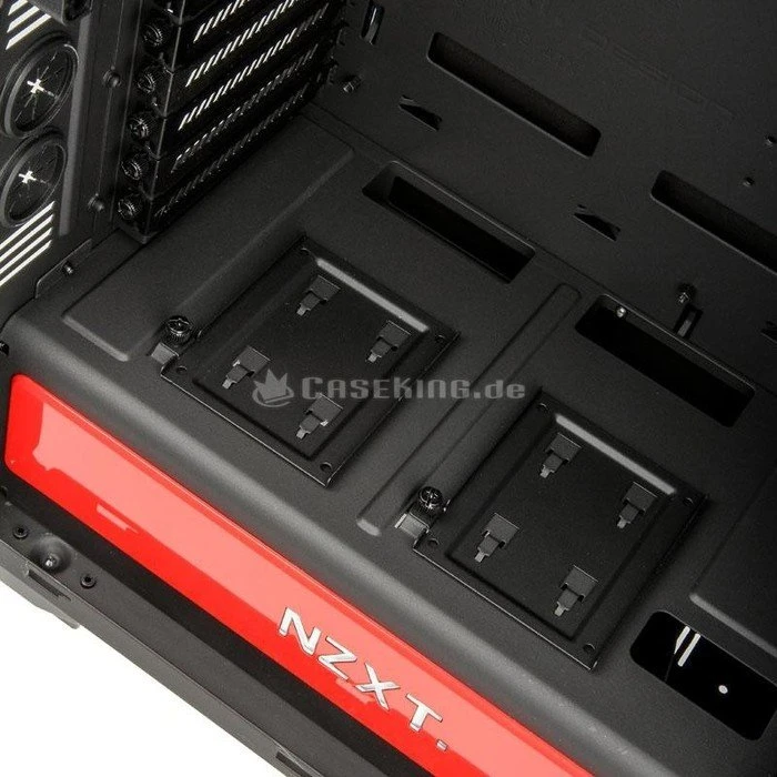 NZXT H440 V2 rot, Acrylfenster, schallgedämmt