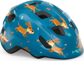 MET Hooray MIPS Kinderhelm blue teckel/glossy