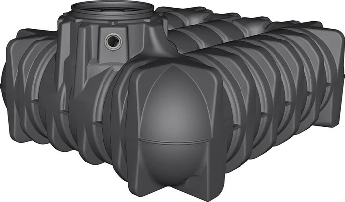 Graf Flachtank Platin Regenwassertank 5000l