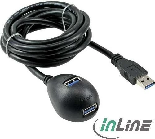 InLine USB 3.0 Verlängerung A/A m/w, 3m