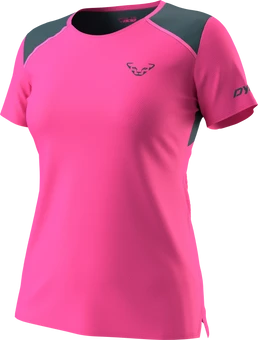 Dynafit Sky Funktionsshirt kurzarm pink glo (Damen)