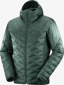 Salomon Outline Down Hoodie Funktionsjacke ponderosa pine (Herren)
