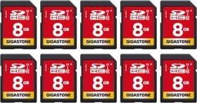 Gigastone R80 8GB, UHS-I U1, Class 10, 10er-Pack
