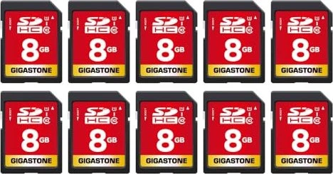 Gigastone R80 8GB, UHS-I U1, Class 10, 10er-Pack