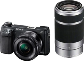 Sony NEX-6 mit Objektiv E PZ 16-50mm 3.5-5.6 OSS und E 55-210mm 4.5-6.3 OSS