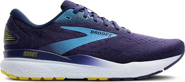 Brooks Ghost 16 blue/bonnie blue/yellow (Herren)