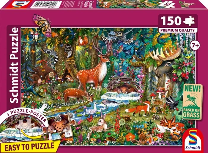 Schmidt Spiele Tiere in den Wäldern Europas
