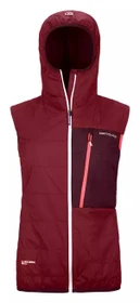 Ortovox Swisswool Piz Duan Funktionsweste dark blood (Damen)