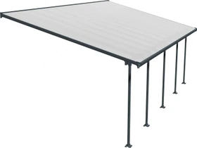 Palram Canopia Feria Terrassenüberdachung 787x385cm grau