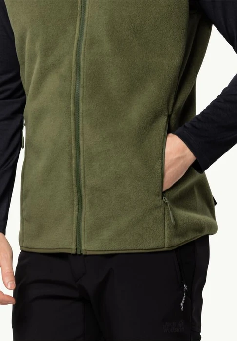 Jack Wolfskin Waldsteig FZ Funktionsjacke greenwood (Herren)