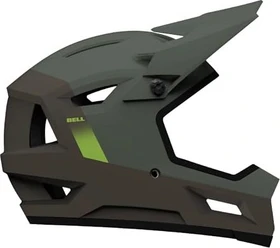 Bell Sanction 2 DLX MIPS Blip Fullface-Helm vintage olive