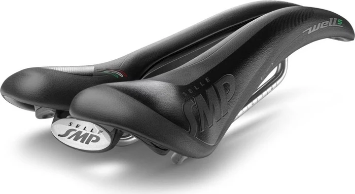 Selle SMP Well S Gel AISI 304 138mm Sattel schwarz