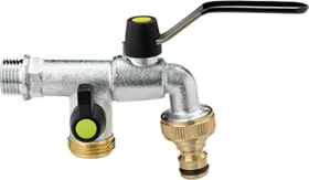 Colortap Aquajet Wasserhahn mit Schlauchverschraubung G1/2" und G3/4"
