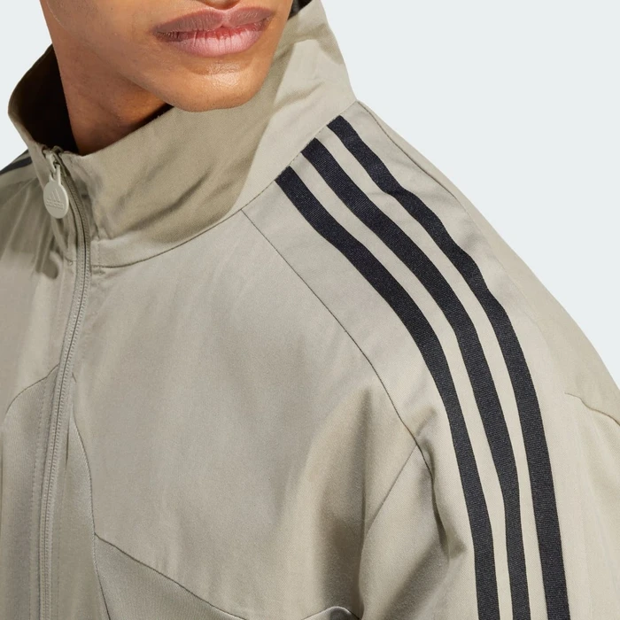 adidas Tiro Material Mix Trainingsjacke silver pebble (Herren)