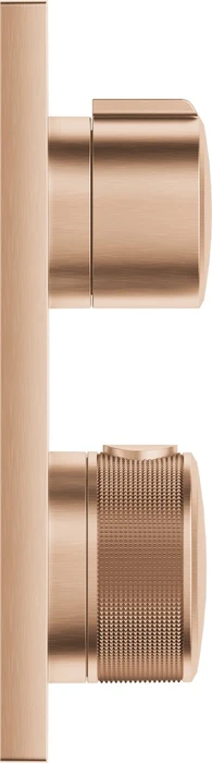 Grohe Allure Unterputz-Thermostat mit 1 Absperrventil warm sunset gebürstet