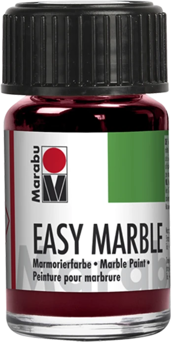 Marabu Easy Marble Marmorierfarbe, rosa, 15ml