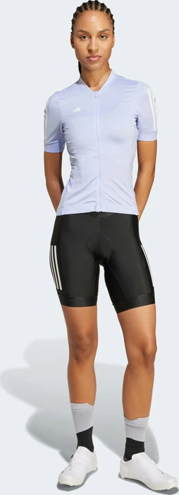 adidas Tempo 3-Streifen Trikot kurzarm violet tone (Damen)