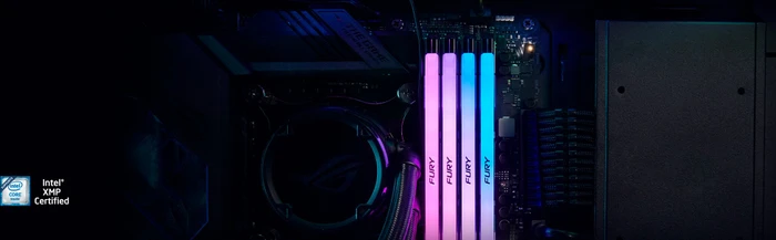 Kingston FURY Renegade RGB schwarz/silber UDIMM 32GB Kit, DDR5-6400, CL32-39-39, 1RX8