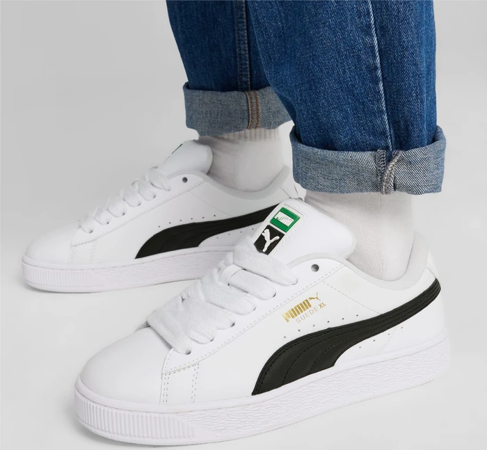 Puma Suede XL Leather puma white/puma black
