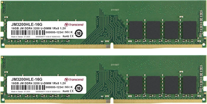 Transcend JetRam DIMM DDR4