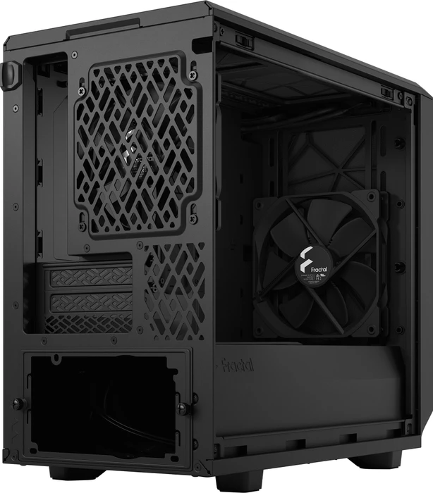 Fractal Design Meshify 2 Nano Black TG Dark Tint, Glasfenster, Mini-ITX