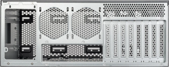 SilverStone RM4A, Rackmount Storage, grau/schwarz, 4HE, ATX