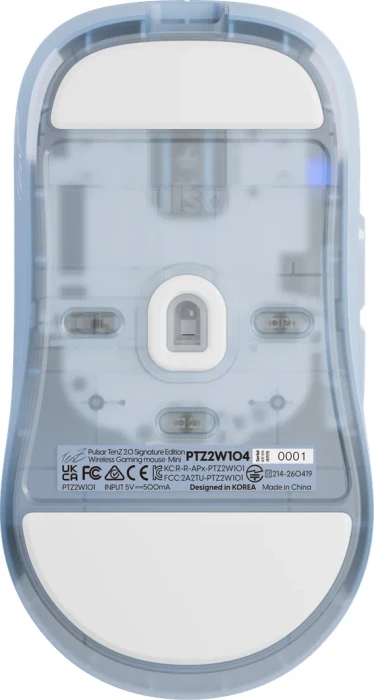 Pulsar Gaming Gears TenZ Signature Edition 2.0 Mini Wireless, Misty Blue, USB
