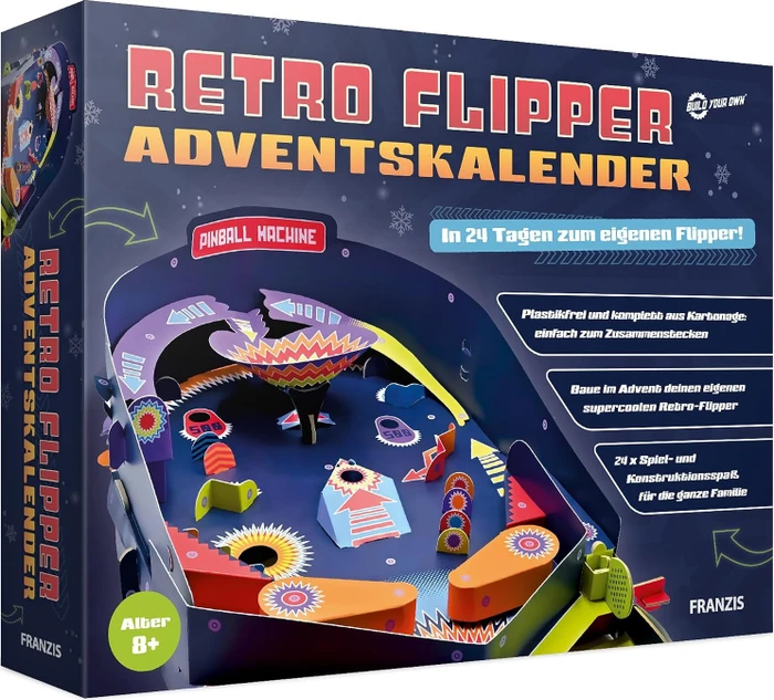 Franzis Retro-Flipper Adventskalender