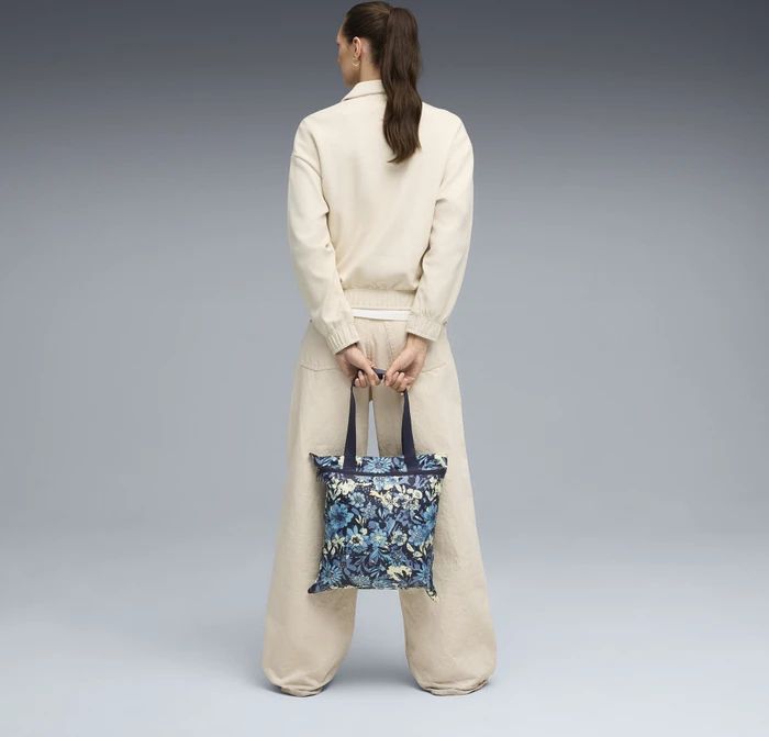 Puma Pop Tote Shopper new navy/floral aop