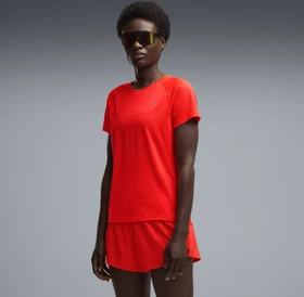 Puma Veolocity Laufshirt kurzarm ultra red