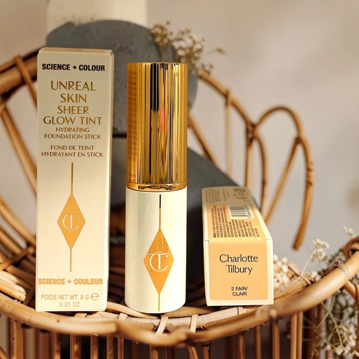Charlotte Tilbury Unreal Skin Sheer Glow Tint Foundation 2, 9g