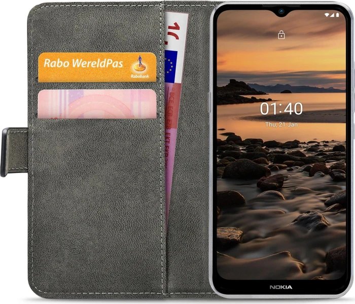 Mobilize Gelly Book Cover für Nokia 1.4 schwarz