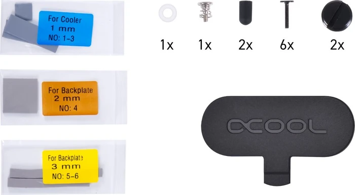 Alphacool Eisblock Aurora GPX-N Acryl Active Backplate RTX 3080/3090 Aorus Master/Xtreme