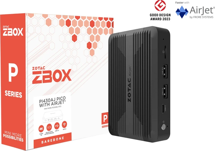 Zotac ZBOX PI430AJ pico with AirJet, Core i3-N300, 8GB RAM