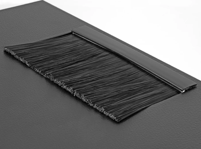 DeLOCK 10" Netzwerkschrank 6HE, mit Glastür, Sicherheitsglastür, IP20, schwarz, 330mm tief