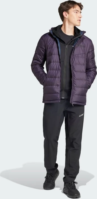 adidas Terrex Multi Light Hooded Daunen Jacke aurora black (Herren)