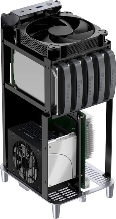 Jonsbo N1, grau, Mini-ITX