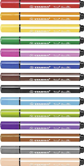 STABILO Trio Scribbi sortiert, 14er-Set