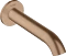 Hansgrohe Axor Uno Wanneneinlauf gebogen brushed red gold Vorschaubild