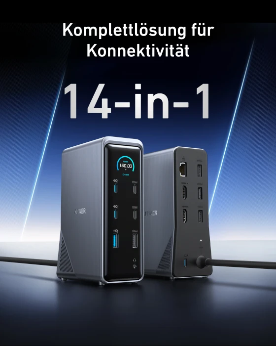 Anker Prime Ladedock (EU), USB-C 3.1 [Buchse]
