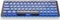 Mountain Mineral Keycap Set, Kunststoff (PBT) Double-Shot, grau/blau, 113 Tasten (104+9), ANSI-US Vorschaubild
