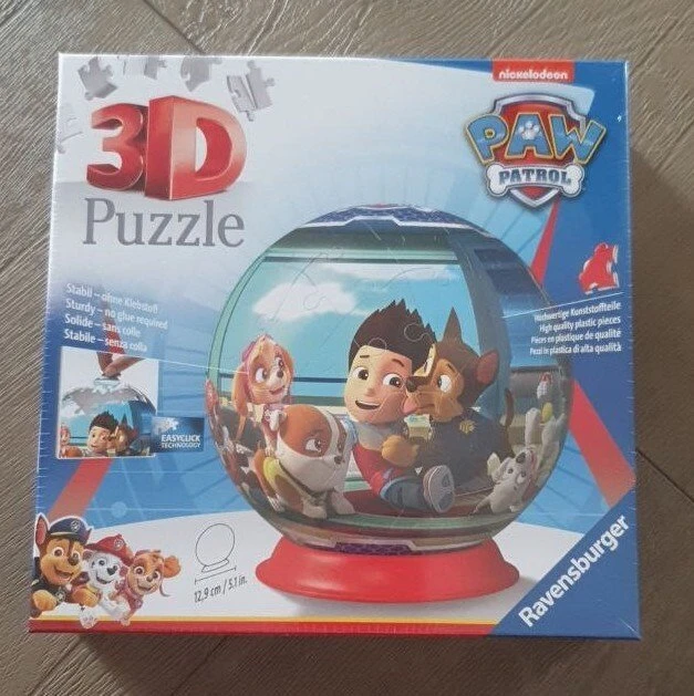 Ravensburger Puzzle 3D Puzzle-Ball Paw Patrol