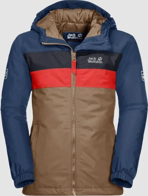 Jack Wolfskin Four Lakes Funktionsjacke walnut brown (Junior)
