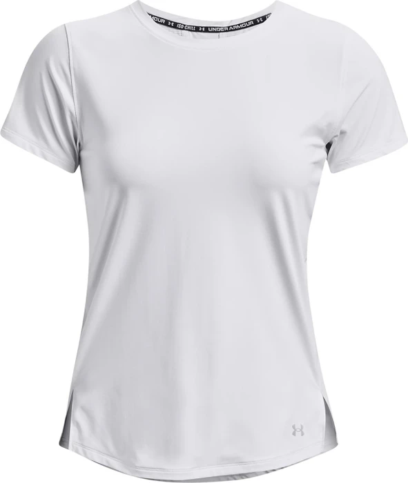 Under Armour Iso-Chill 200 Laser Funktionsshirt kurzarm white/reflective (Damen)