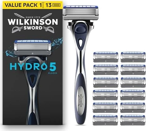 Wilkinson Sword Hydro 5 Rasierer + 13 Wechselklingen