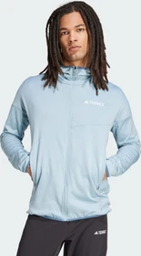 adidas Terrex Xperior Climawarm Light Fleece Hooded Jacke magic grey (Herren)