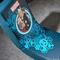 X Rocker Marvel Hero Video Rocker Gaming Bodensessel für Kinder/Jugendliche, Thor dunkelblau Vorschaubild